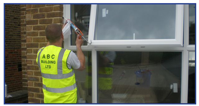 Glazing work